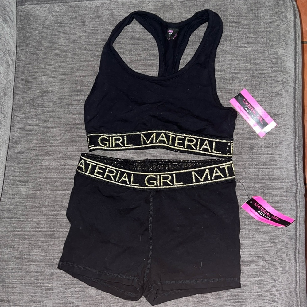 Material Girl Black Set